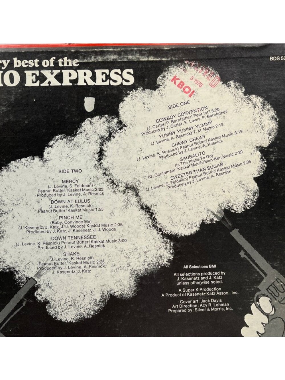 The Ohio Express Very Best Of Vinyl LP 1970s Rock DJ Promo Compilation Buddah - Picture 6 of 8